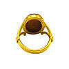 Antique Micro Mosaic Set in 18k Gold Ring. Micromosaic, Rome - Image 4