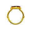Antique Micro Mosaic Set in 18k Gold Ring. Micromosaic, Rome - Image 7