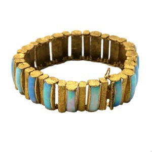 Bracelet 18k Gold and Ethiopian Opals.