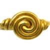 Antique Indonesian 14kt Gold Ring, Java - Image 8