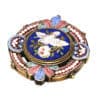 antiqueMicro Mosaic  set in a Silver Brooch/Pendent, Roma - Image 5
