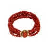 Mediterranean Coral and Gold Bracelet, Napoli, Beginning of the 20th c. - Image 2