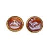Antique agate Cameos Cufflinks, End of the 19th century - Image 2
