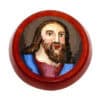 Antique Portrait Micro Mosaic, Jesus, Roma, Second Half of the 19th century - Image 2
