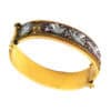 Antique Gold 18k and Micromosaic Bangle, Rome, 19th century - Image 2