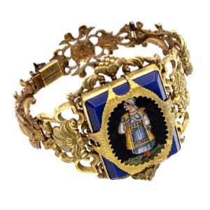 Antique Micromosaic Bangle, Rome, 19th c.