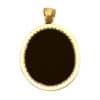 Antique Micro Mosaic Pendant, Gold 18-carat Mount, Roma, Mid of the 19th century - Image 3