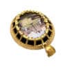 Antique Micro Mosaic Pendant, Gold 18-carat Mount, Roma, Mid of the 19th century - Image 5