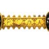 Antique Micromosaic Brooch late 19th c., Set in 18-carat. Rome - Image 6