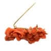 Antique Coral Brooch, 18-carat Gold, 19th century Italy - Image 4