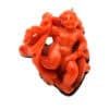 Coral Pendant, 19th century, Southern Italy.silver frame . - Image 4