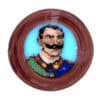 Luigi Moretti, Portrait of the King Vittorio Emanuele III, Murano - Venezia 1888 - 1894 - Image 2