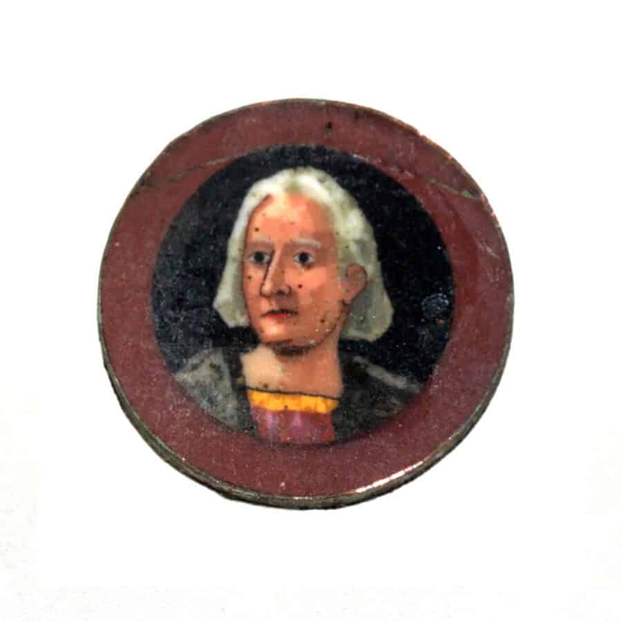 Luigi Moretti, Portrait of Cristoforo Colombo, 1892 Murano - Venezia